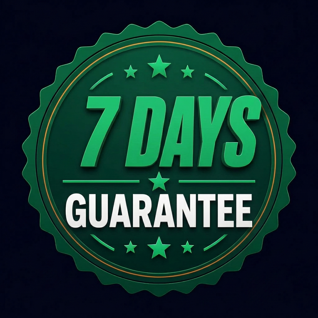 7-day guarantee seal